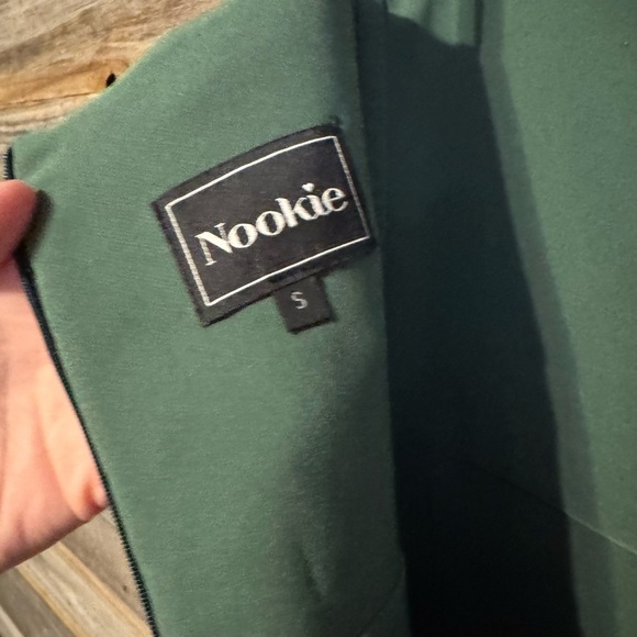 Revolve Nookie Billie Mini Dress in Khaki Green Size Small - Picture 4 of 7